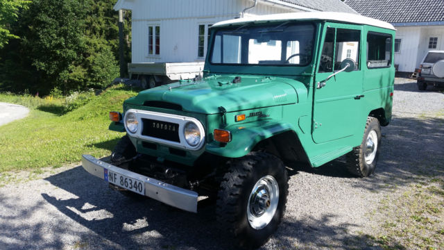 Toyota Land Cruiser FJ40 1970 Restored 1970 Toyota Land Cruiser
