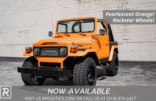 Toyota Land Cruiser Orange with 79776 Miles, for sale! 1982 Toyota Land Cruiser FJ 40