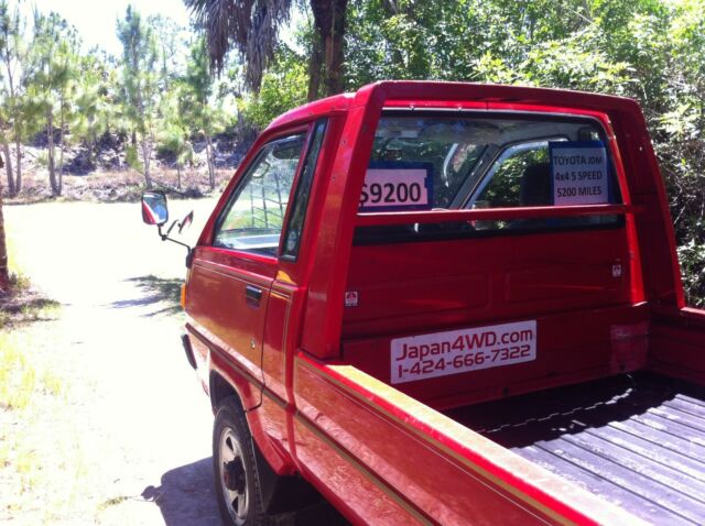 1993 Toyota Liteace Townace 4wd Fire Truck 3/4 Ton Pick Up XL Mini Truck - photo 7