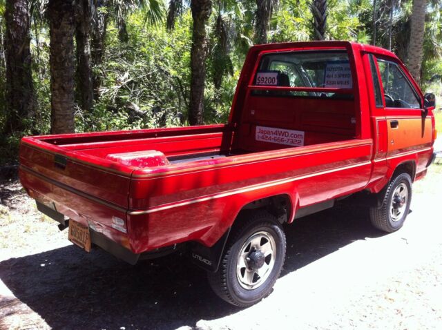 1993 Toyota Liteace Townace 4wd Fire Truck Pick Up XL Mini Truck - photo 5