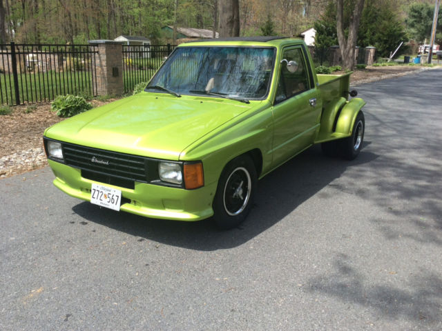 Toyota Pickup Custom One Of A Kind Dually Hot Rod Shop Truck Rat Rod Project 1984 Toyota Other