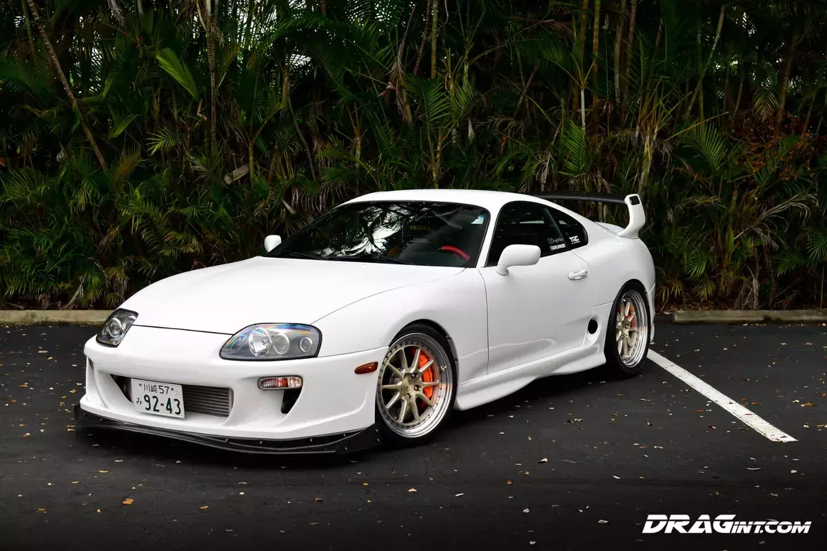 Toyota Supra Turbo 6 Speed Single Turbo DRAGint Spec 1500HP PHR JZA80 Brembo 1993 Toyota Supra