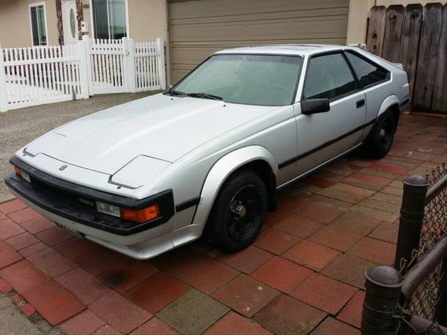 toyota supra1985 silver manual 1985 Toyota Supra
