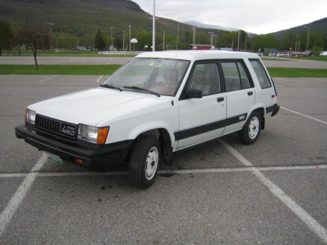 Toyota Tercel 4whldrv wagon 1983 Toyota Tercel SR5