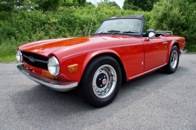 1971 Triumph TR-6 TR- 6 Convertible
