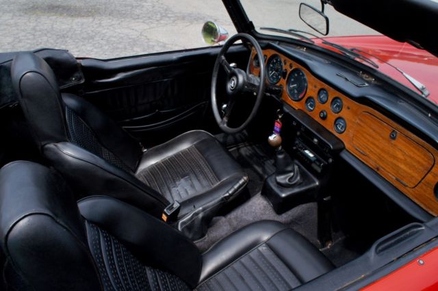 1971 Triumph TR-6 TR- 6 Convertible - photo 6