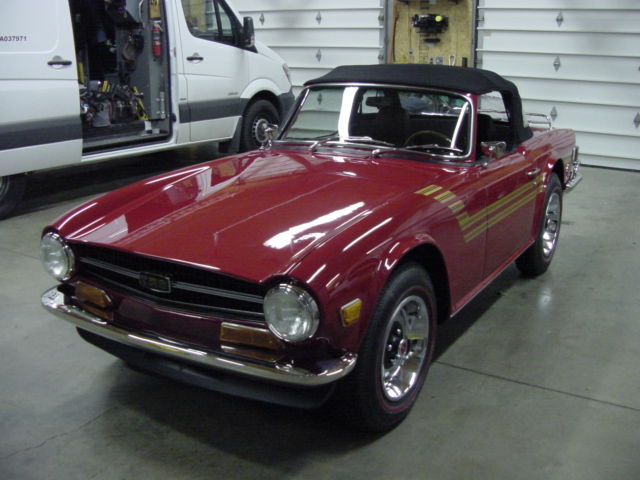 TR-6 TRIUMPH, IMMACULATE CONDITION, OD, GROUND UP RESTORATION 1971 Triumph TR-6 roadster