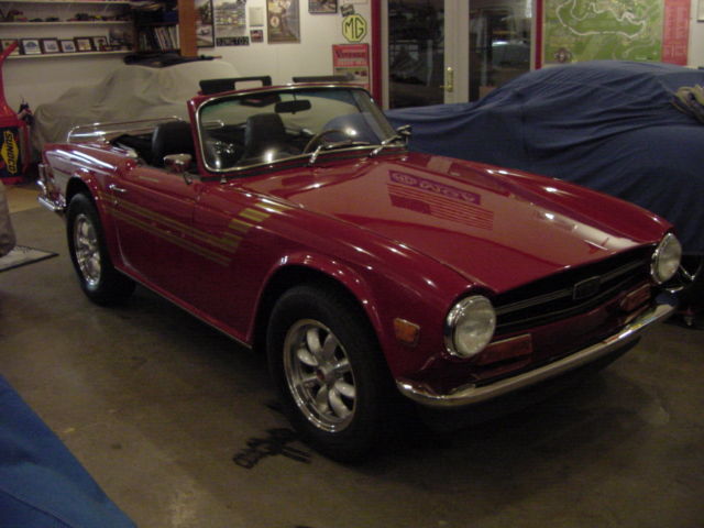 1971 Triumph TR-6 roadster - photo 2