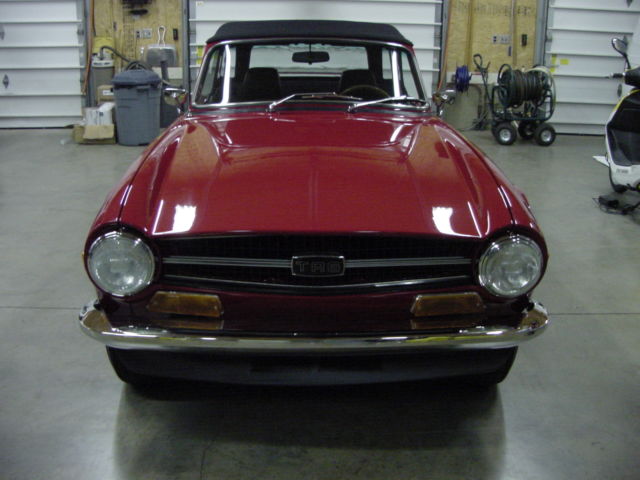 1971 Triumph TR-6 roadster - photo 4