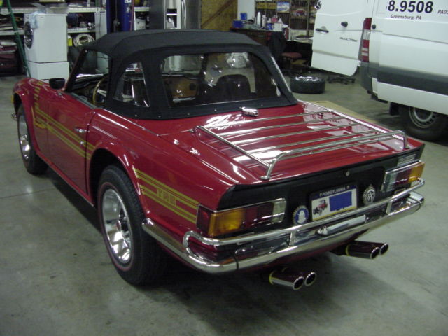 1971 Triumph TR-6 roadster - photo 5