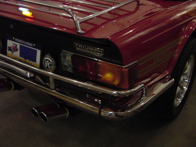 1971 Triumph TR-6 roadster - photo 6