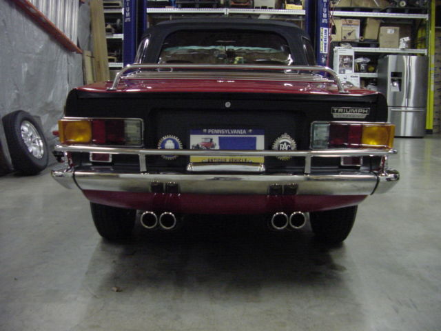 1971 Triumph TR-6 roadster - photo 7