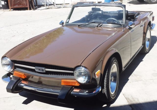 TR6 SPORTS CAR CONVERT. VERY, VERY NICE CAR! FUN, FUN, FUN! 1974 Triumph TR-6