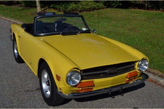TR6 Triumph 1971 1971 Triumph TR-6