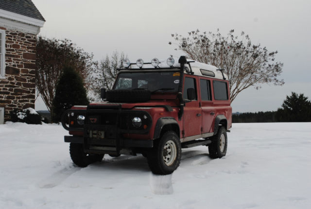 Trail Ready Land Rover Defender 110, 200TDI, Many Upgrades 1987 Land Rover Defender 110 County