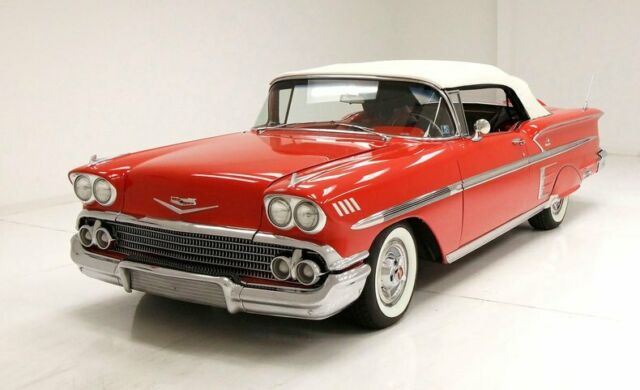 Tri Power 348ci/Immaculate Interior/Smooth Driver/Excellent Exterior 1958 Chevrolet Impala Convertible