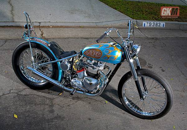 Triumph 1960's Chopper Metal Flake MCM Joe Hunt Flanders Webco Bates 1967 Triumph Other