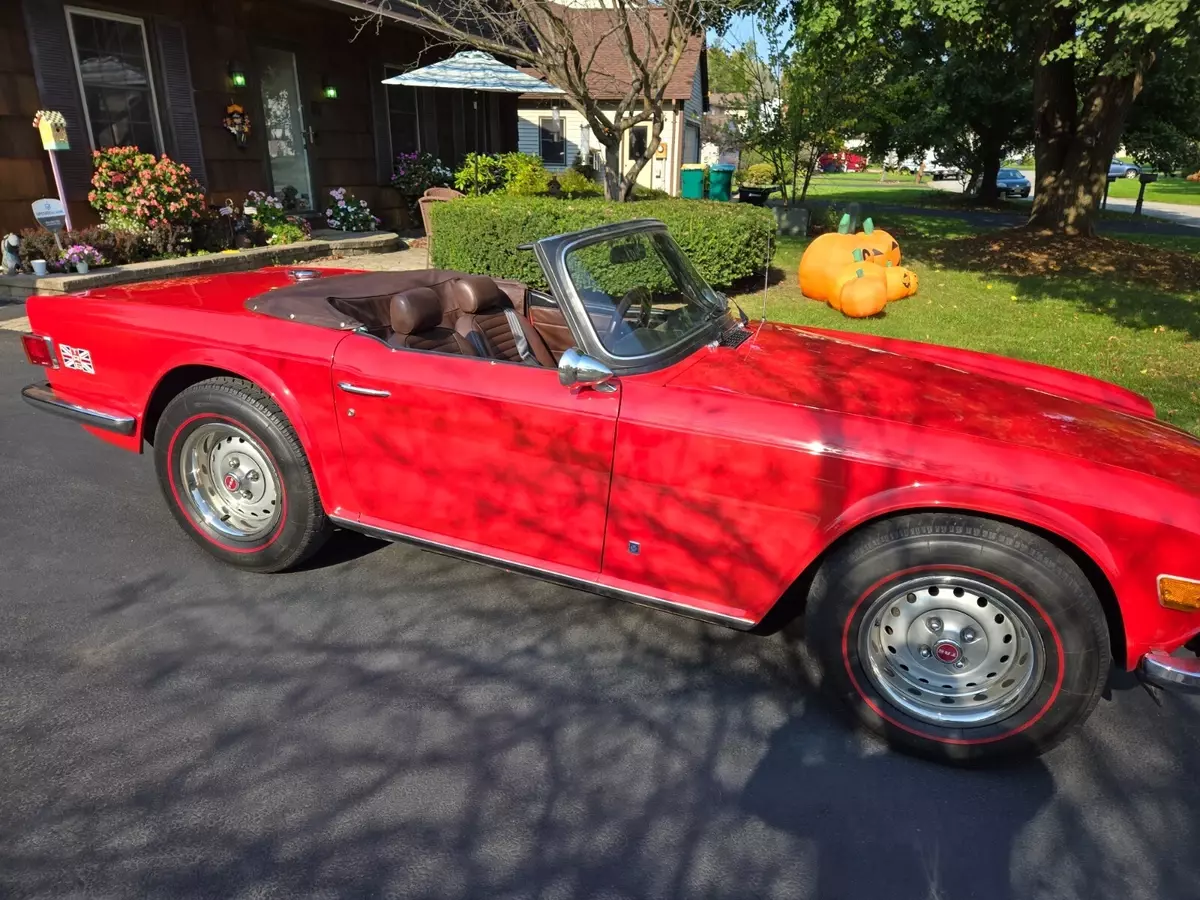 Triumph 1974 TR6 1974 Triumph TR-6