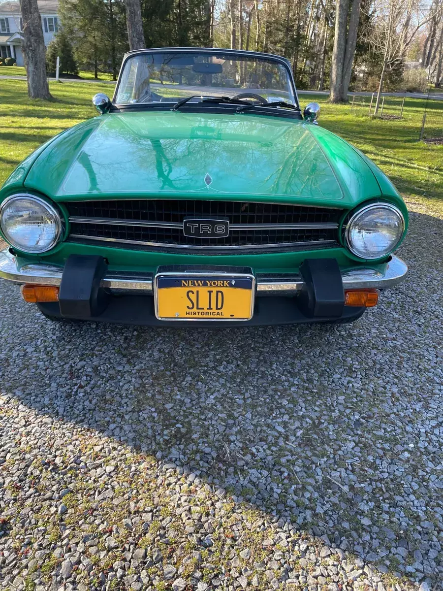 Triumph 1976 TR6 Mint condition 42,600 miles 1976 Triumph tr6 Black Interior Trim