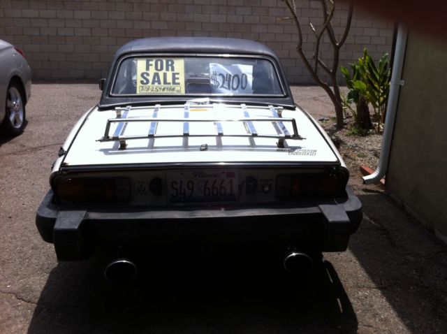 1975 Triumph TR-6 - photo 2