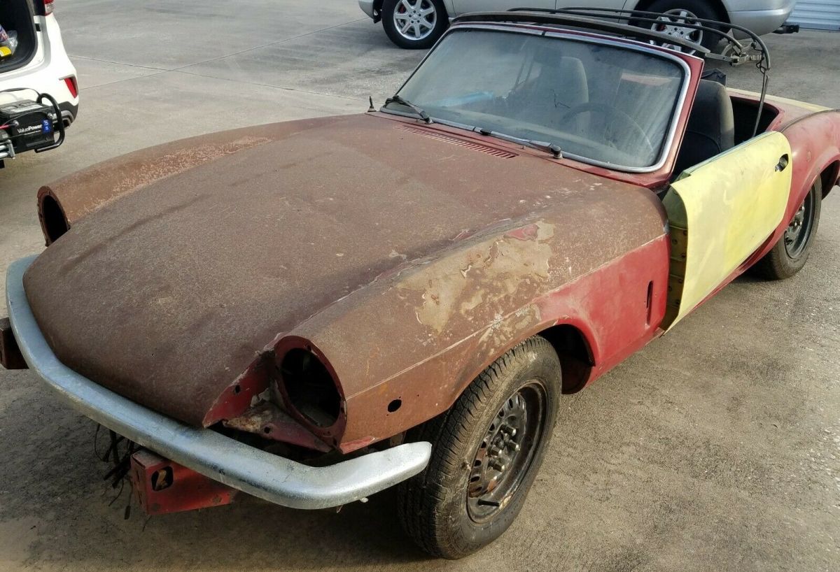 Triumph Spitfire 1,3 Mk4 1972/73 Triumph Herald, Amphycar 1973 Triumph Spitfire Mk4