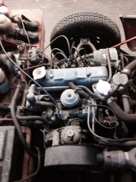 1979 Triumph Spitfire black and white factory stripe - photo 9