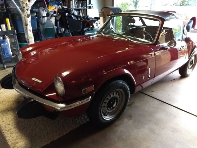 Triumph Spitfire 1500 ... GREAT DRIVER ... VERY LOW RESERVE 1974 Triumph Spitfire