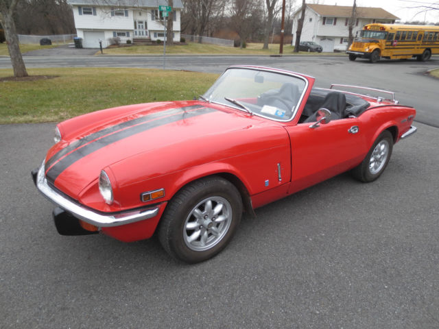 Triumph Spitfire 1972 Mk IV Plus Overdrive 1972 Triumph Spitfire Base