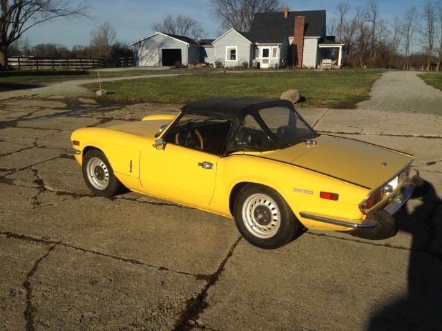 triumph spitfire 1974 1974 Triumph Spitfire 1500