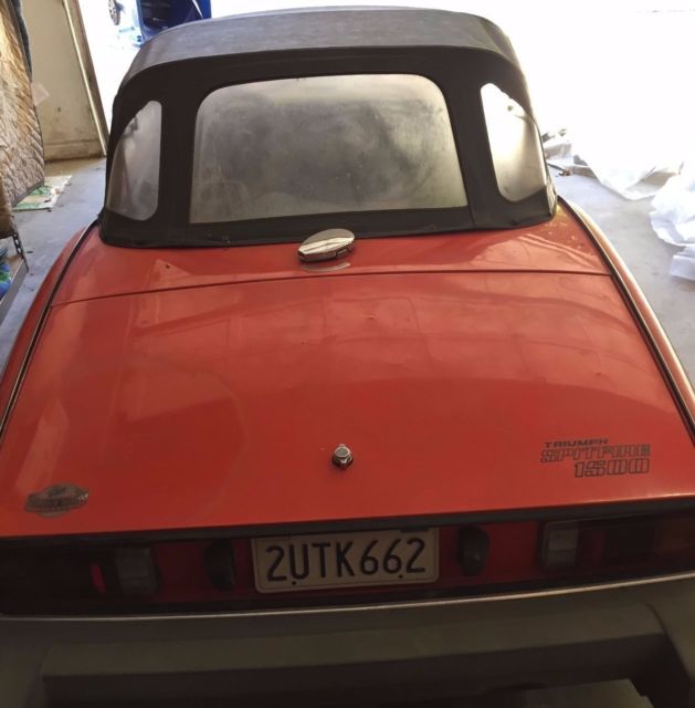 1979 Triumph Spitfire racing stripe - photo 4