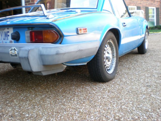 1980 Triumph Spitfire convertible overdrive hardtop - photo 6