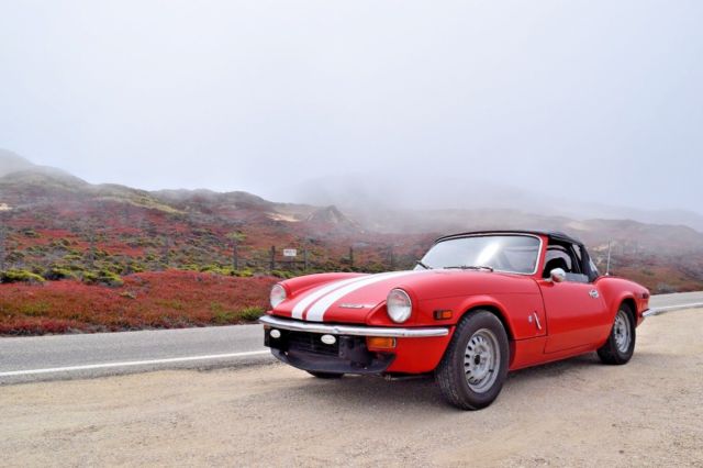 Triumph Spitfire MKIV with 1500 engine, hard top, set of alloys, bluetooth sound 1972 Triumph Spitfire