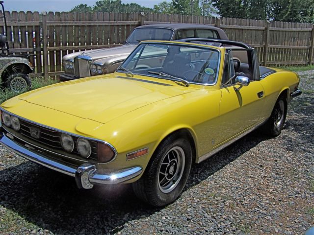 Triumph Stag(s) 1972 Triumph Stag Vinyl