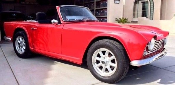 Triumph TR-4, not TR4, TR4-A, TR-2 or TR-3 1962 Triumph TR-4