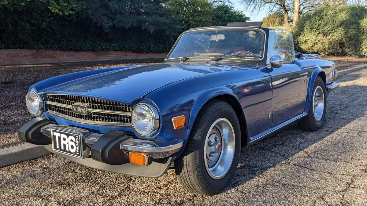 triumph tr 6 convertible 1976 Triumph TR-6