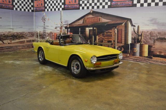 1973 Triumph TR-6 CONVERTIBLE