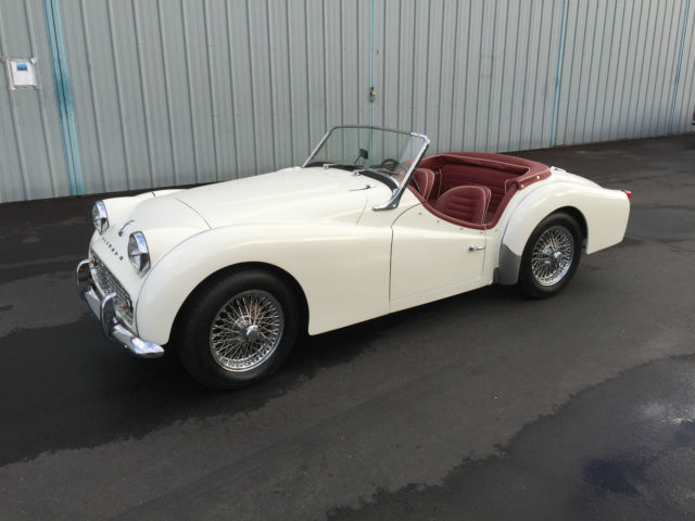 Triumph TR3 Restored Car Show Winner 1962 Triumph TR3 Original specification