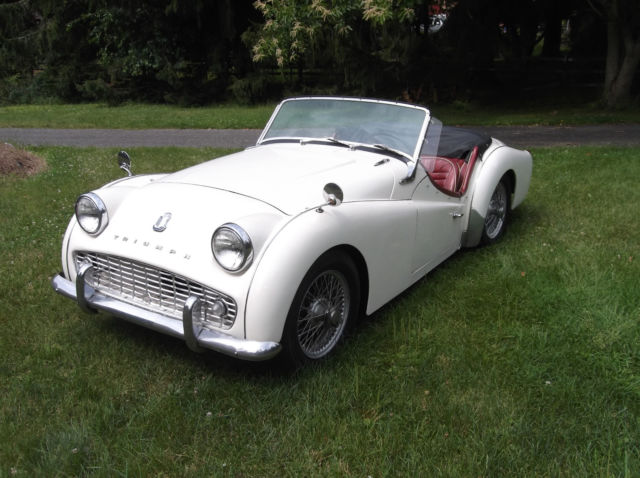 Triumph TR3A, 1958 convertable 1958 Triumph TR3A