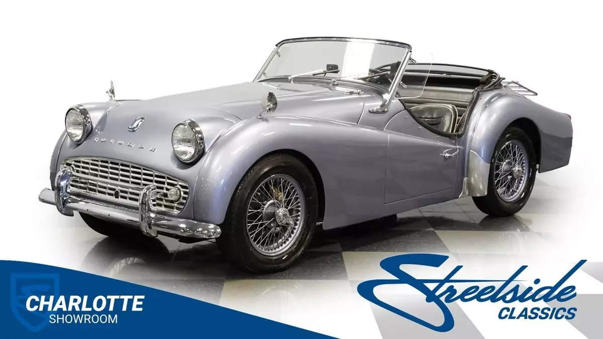 TRIUMPH TR3A CONVERTIBLE ROADSTER BRITISH AUTOMOBILES CLASSIC ANTIQUE VINTAGE 1960 Triumph TR3A