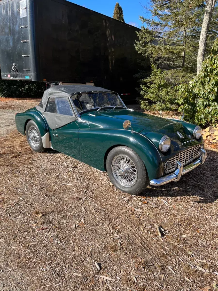 Triumph TR3A TS63119L Runs & drives well & is complete . 1959 Triumph TR3