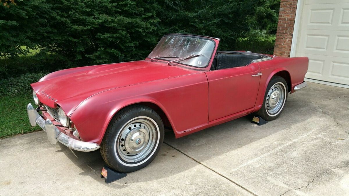 Triumph TR4 Rare Factory Overdrive - Numbers Matching - First Year Production 1962 Triumph TR4
