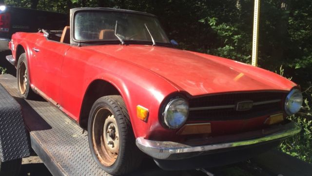 triumph tr6 1970 with factory A/C 1970 Triumph TR-6