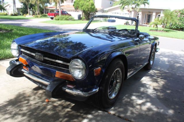 Triumph TR6 1974 1 previous owner, 100% rust free 1974 Triumph TR-6 Overdrive
