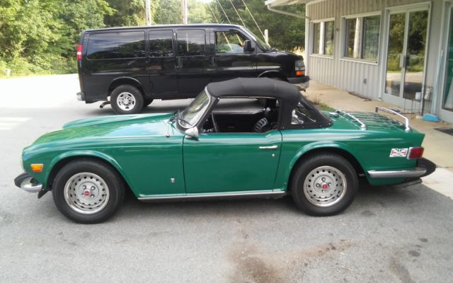 Triumph TR6, 1974 1974 Triumph TR-6