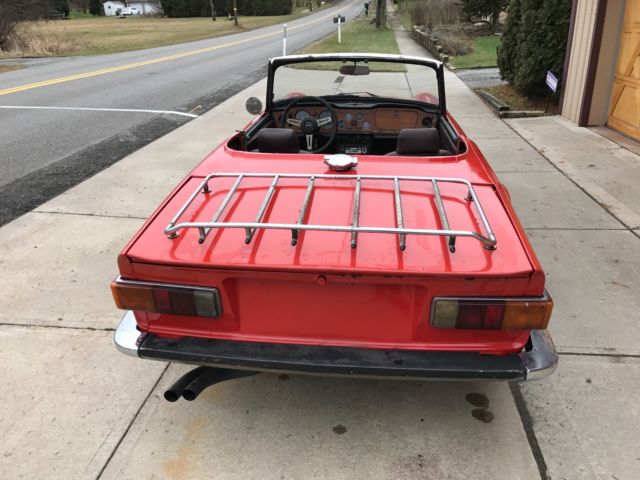 1974 Triumph TR-6 Convertible - photo 5