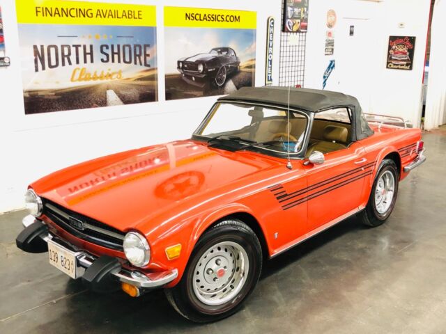 1976 Triumph TR-6 -WELL MAINTAINED ROADSTER-GOOD OVERALL CONDITION-S - photo 3