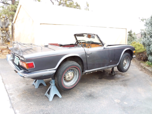triumph tr6 Overdrive- winter project 1973 Triumph TR-6 overdrive