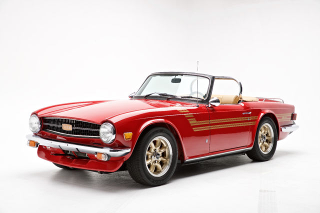 Triumph TR6 Restored and improved 1975 Triumph TR-6