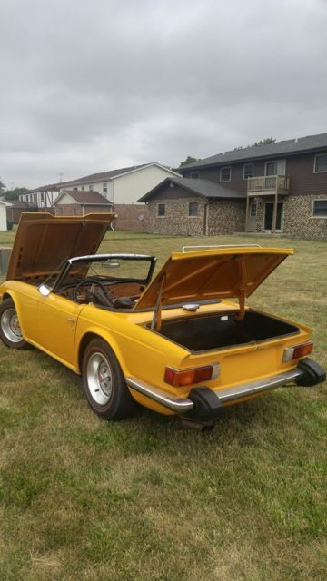 1976 Triumph TR-6 TR6 - photo 6