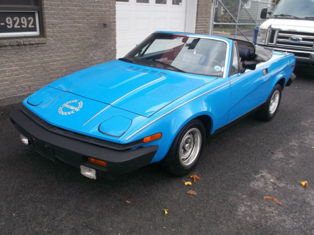 TRIUMPH TR7 CONVERTIBLE ORIGINAL 100% 1980 Triumph Other TR7 CONVERTIBLE